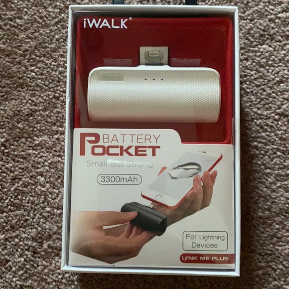 iWalk Battery Pocket, White